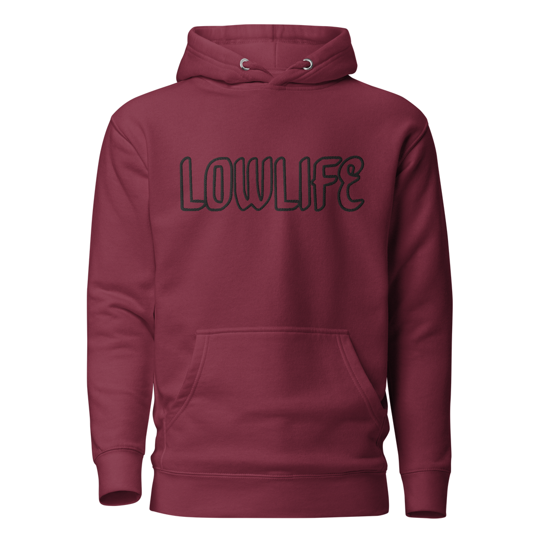 Lowlife Embroidered Hoodie